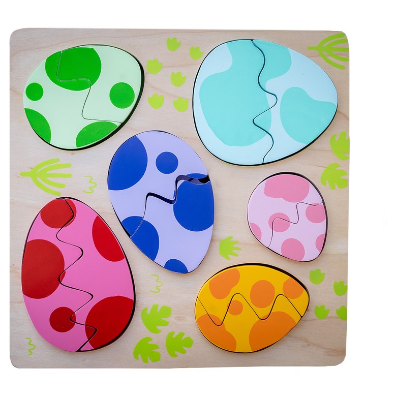 Kiddie Connect Egg and Dino Puzzle