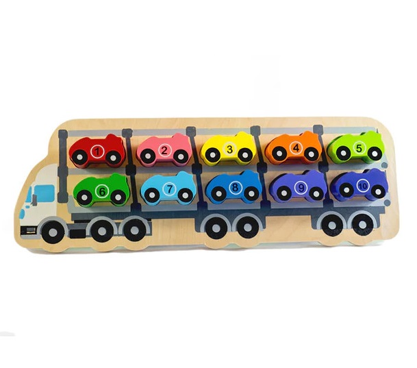 Kiddie Connect Car Counting Puzzle