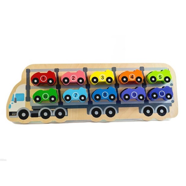 Kiddie Connect Car Counting Puzzle