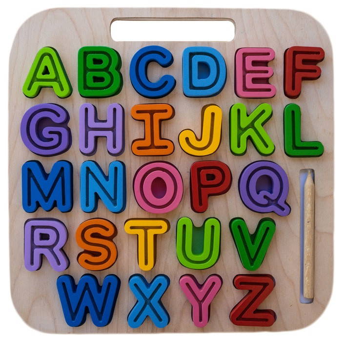 Kiddie Connect Take-Along Uppercase Alphabet Puzzle