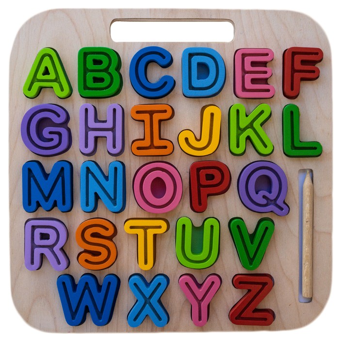 Kiddie Connect Take-Along Uppercase Alphabet Puzzle