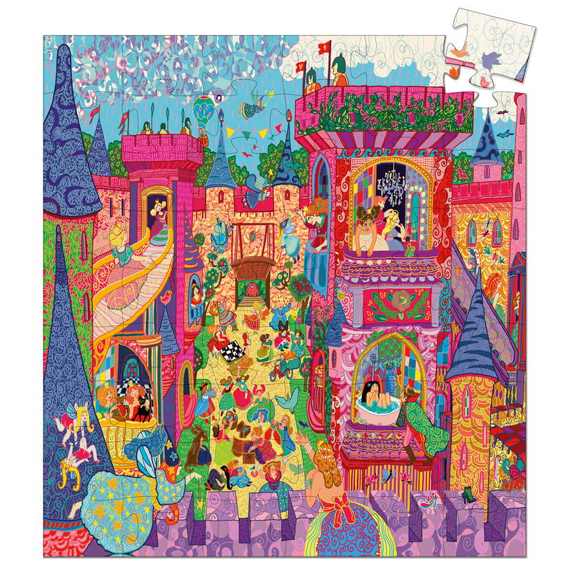 Djeco The Fairy Castle Silhouette Puzzle