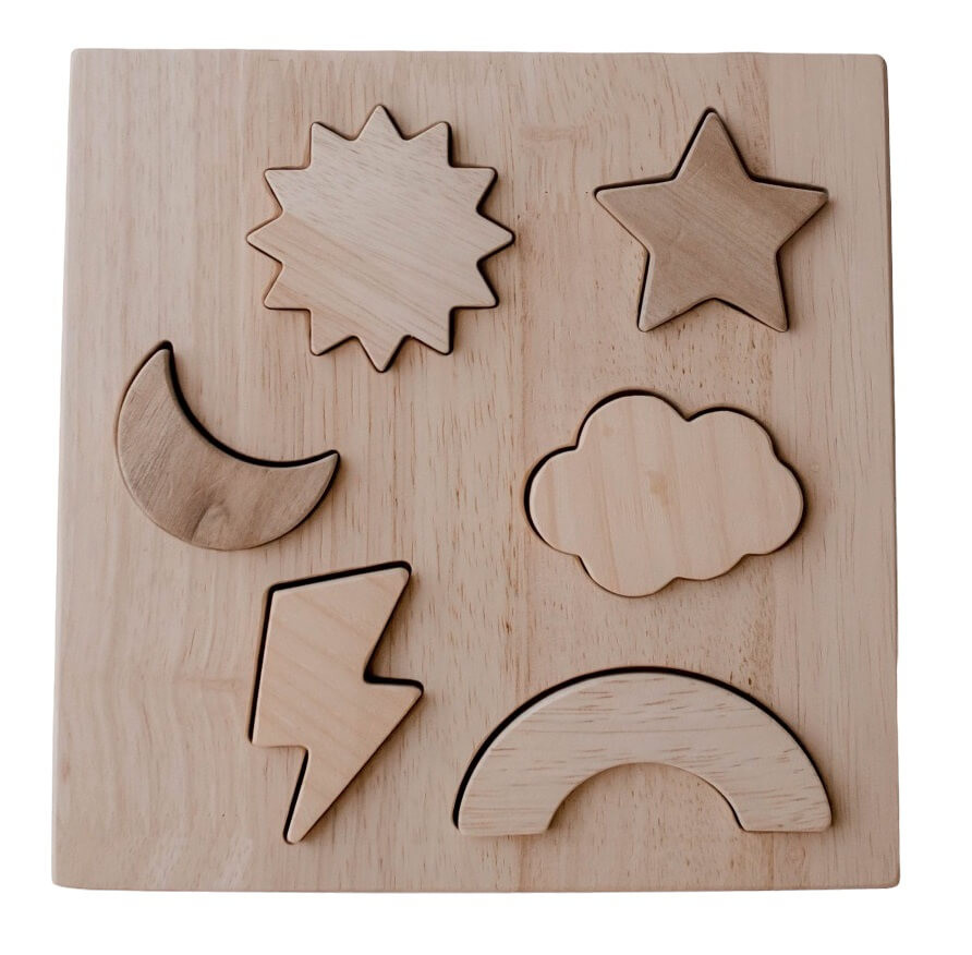 qtoys wooden weather puzzle