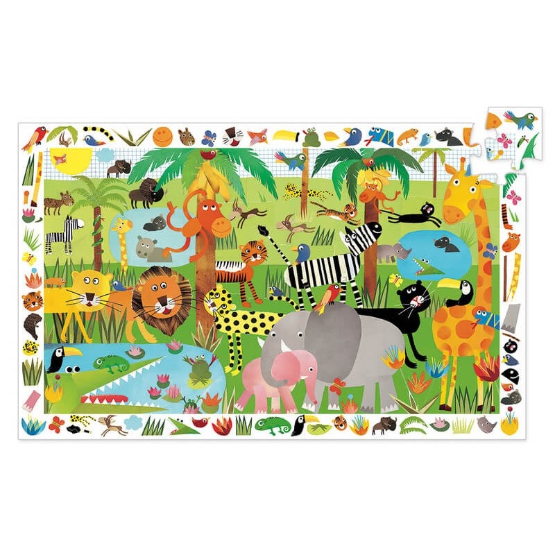 Djeco Jungle 35pc Observation Puzzle