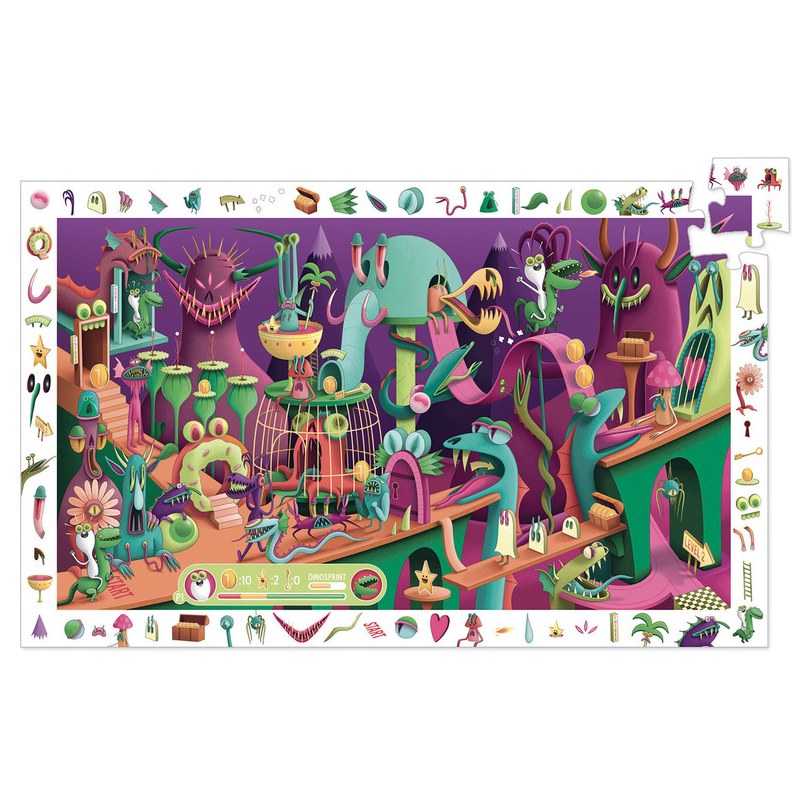 Djeco In a Video Game 200pc Observation Puzzle - image 2