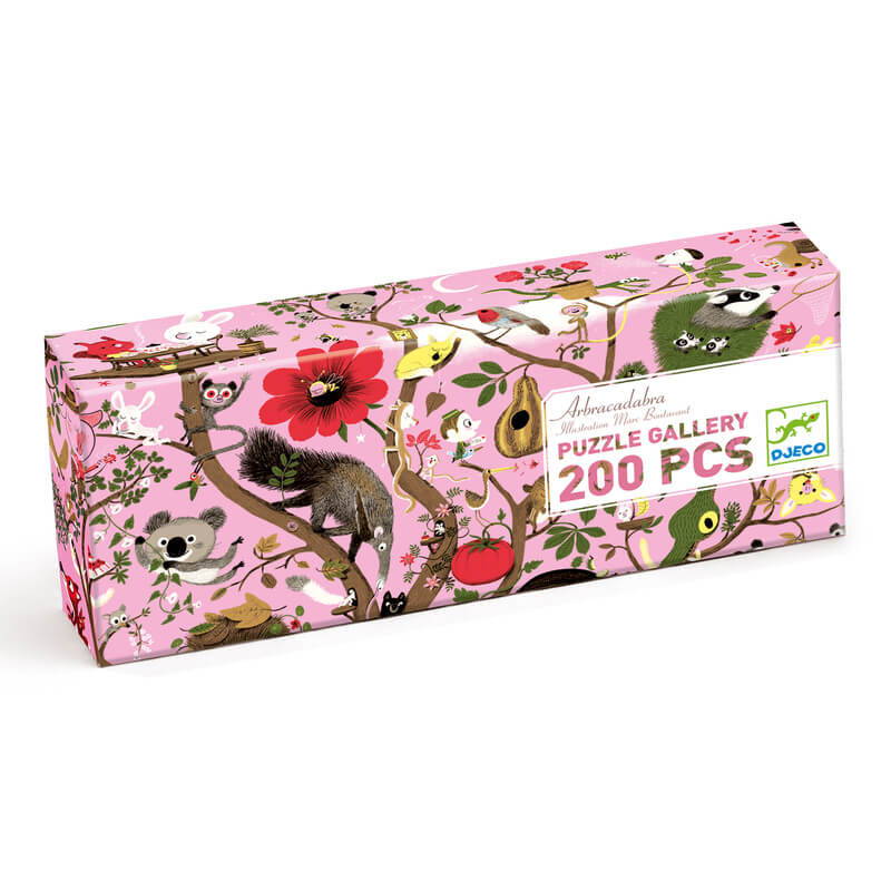 Djeco Abracadabra 200pc Gallery Puzzle Box Detail