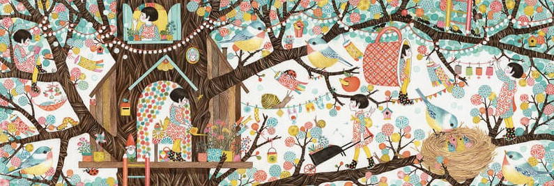 Djeco Tree House 200pc Gallery Puzzle