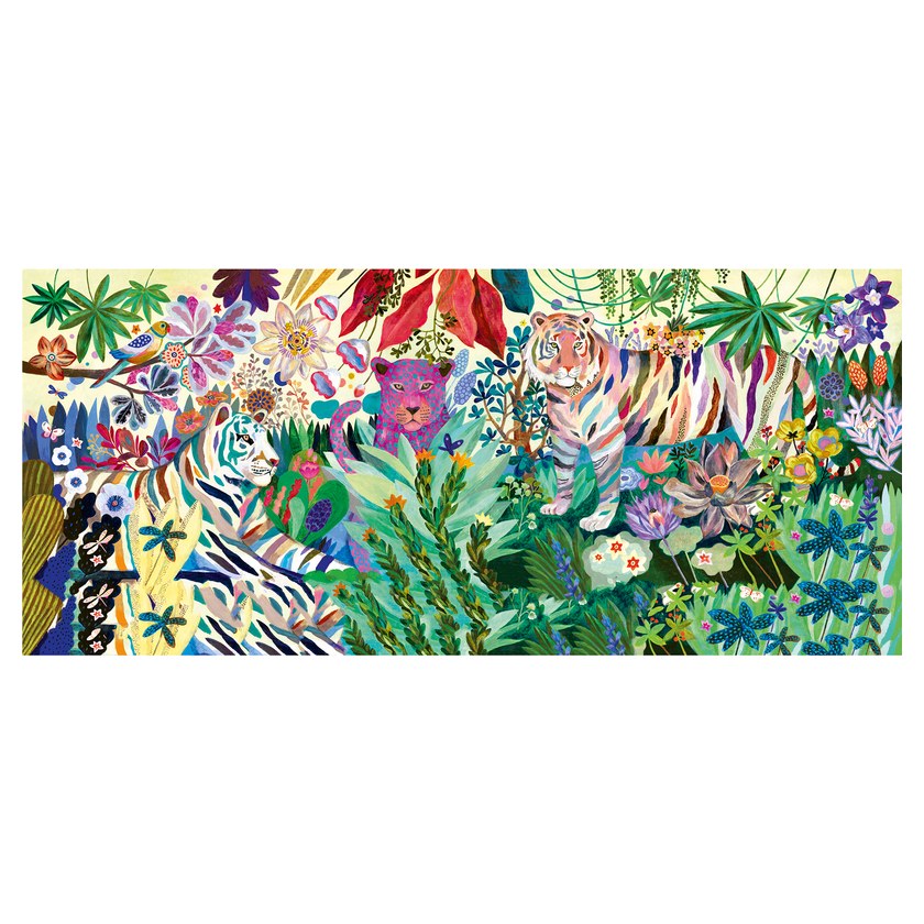 Djeco Rainbow Tigers 1000pc Gallery Puzzle - image 6