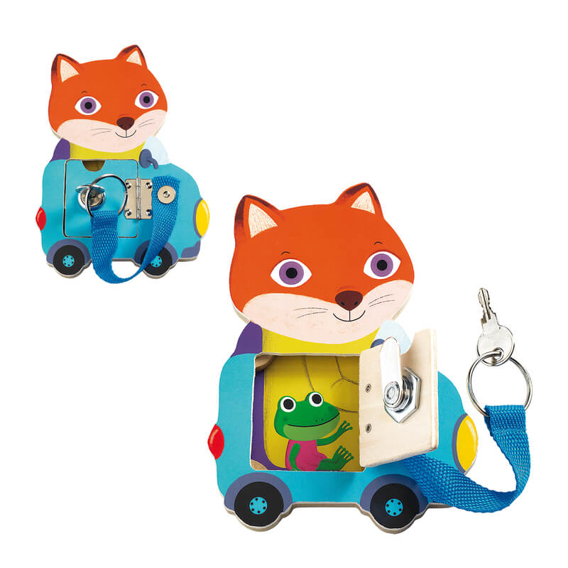 Djeco Locktou Wooden Set Fox