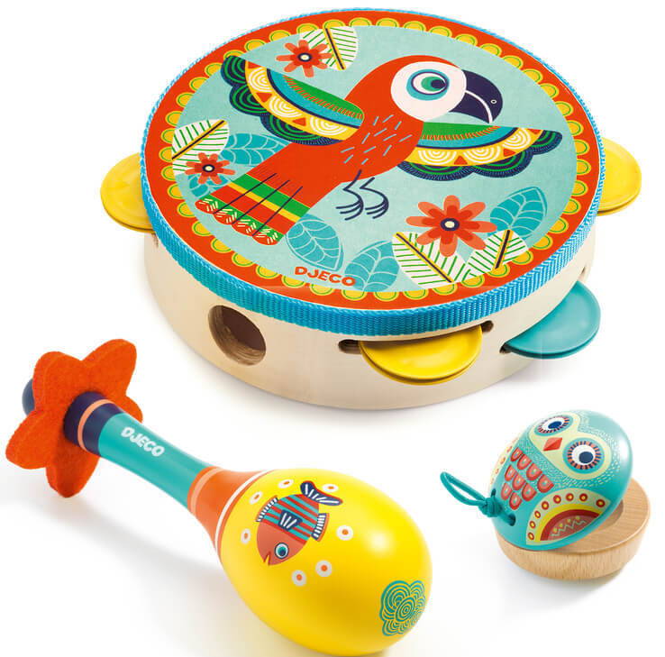 Djeco Animambo Set Of 3 Instruments