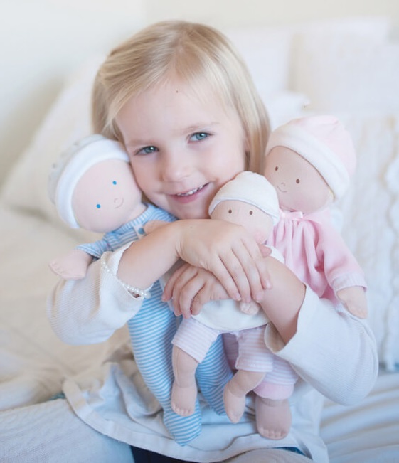 Blue Cherub Baby Doll Collection