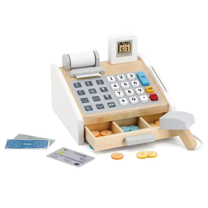 modern scandi style cash register toy modern scandi style cash register toy