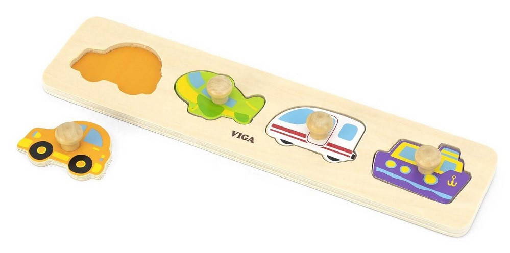 Viga Flat Puzzle - Transportation