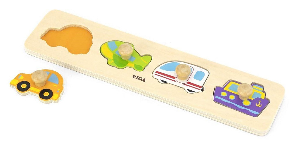 Viga Flat Puzzle - Transportation