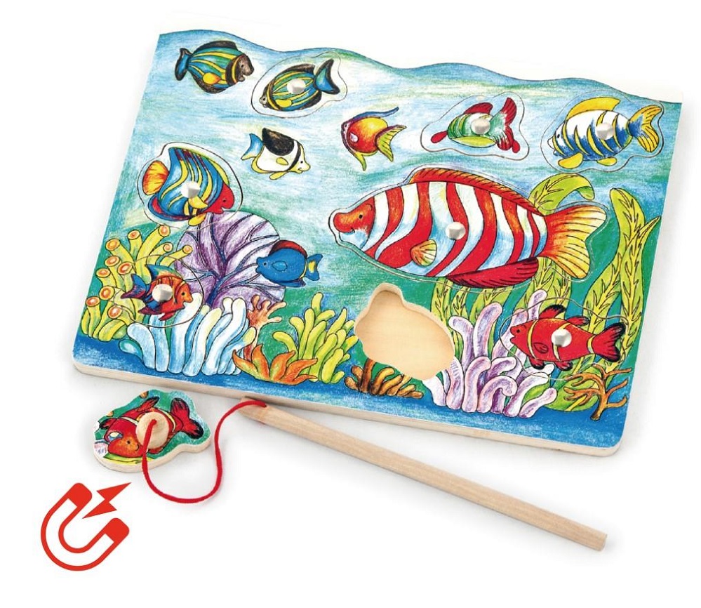 Viga Magnetic Fishing Puzzle Viga Magnetic Fishing Puzzle