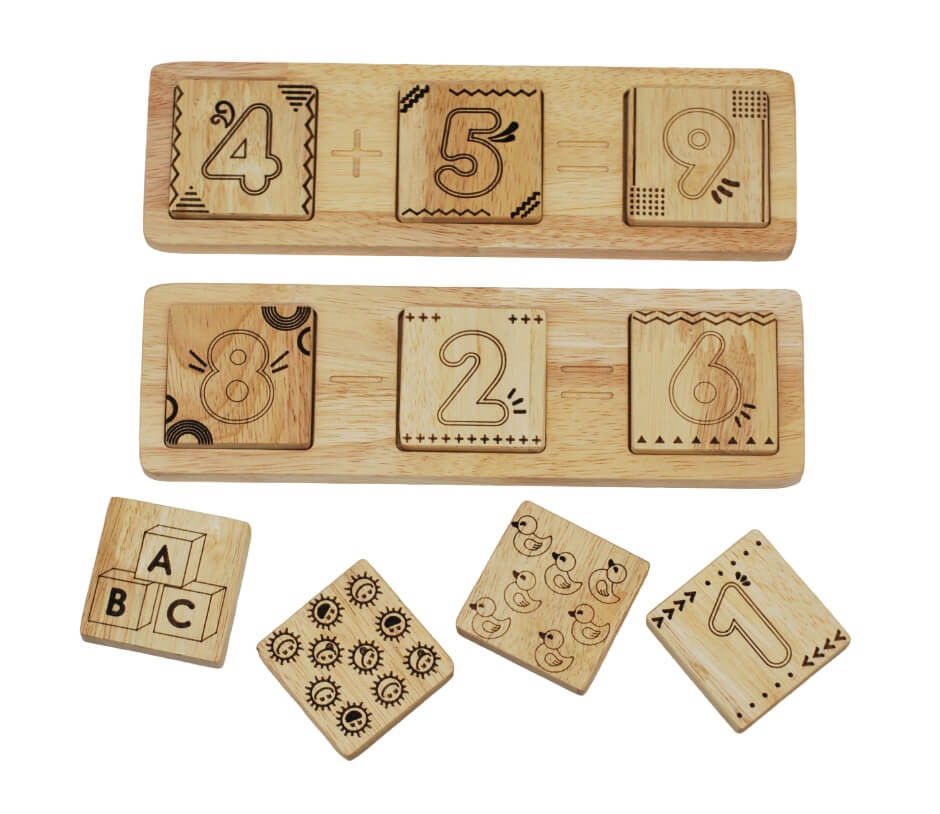 qtoys maths puzzle set