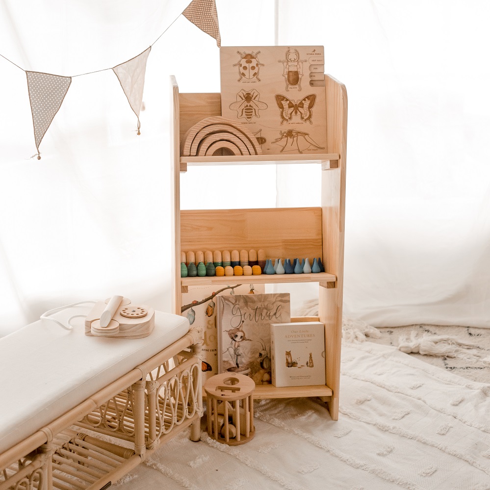 Qtoys 3 Tier Bookshelf 2 Qtoys 3 Tier Bookshelf 2