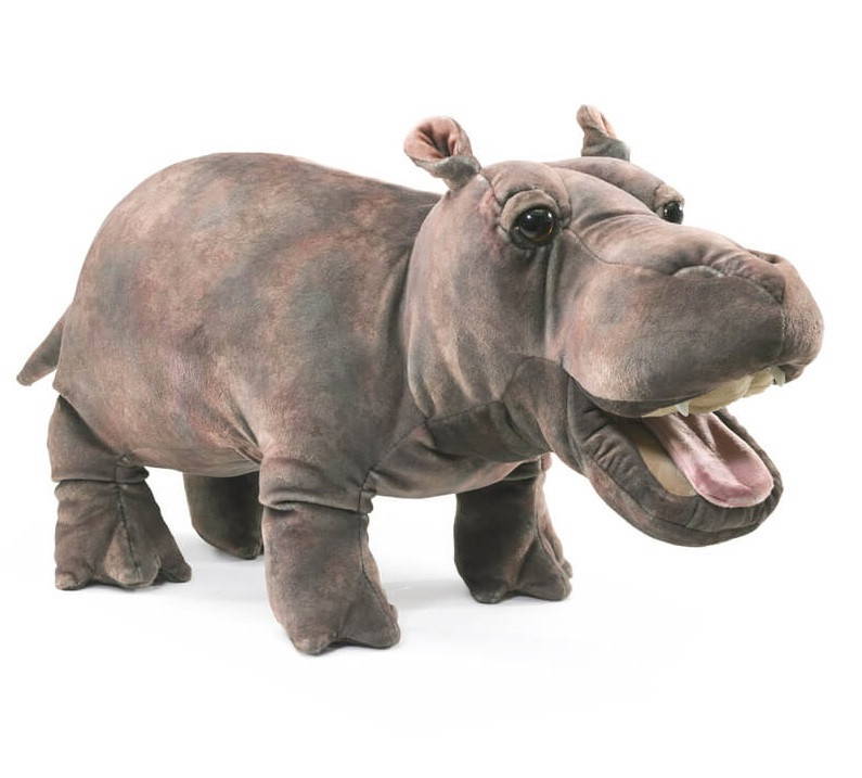 Folkmanis Baby Hippo Puppet