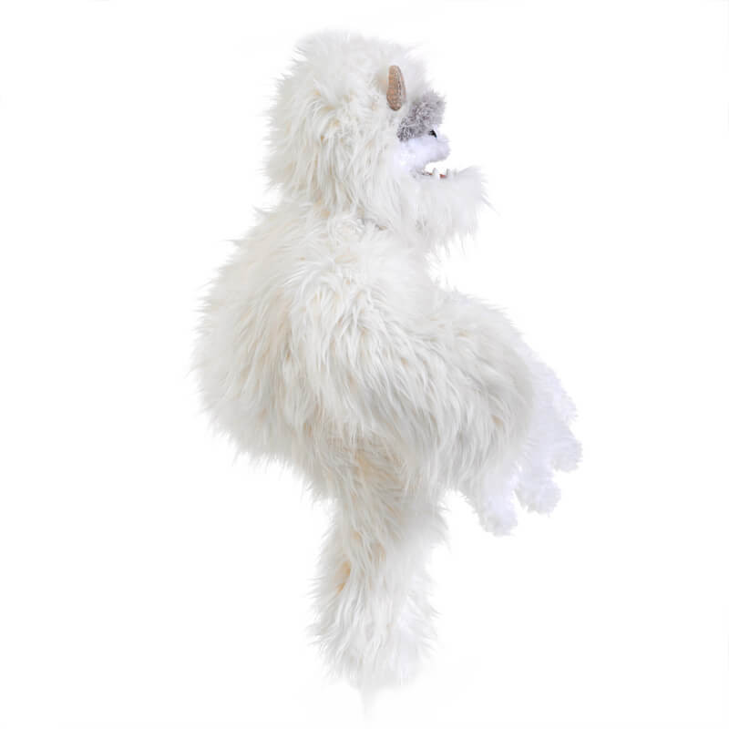 Folkmanis Yeti Puppet can be animated with two arms