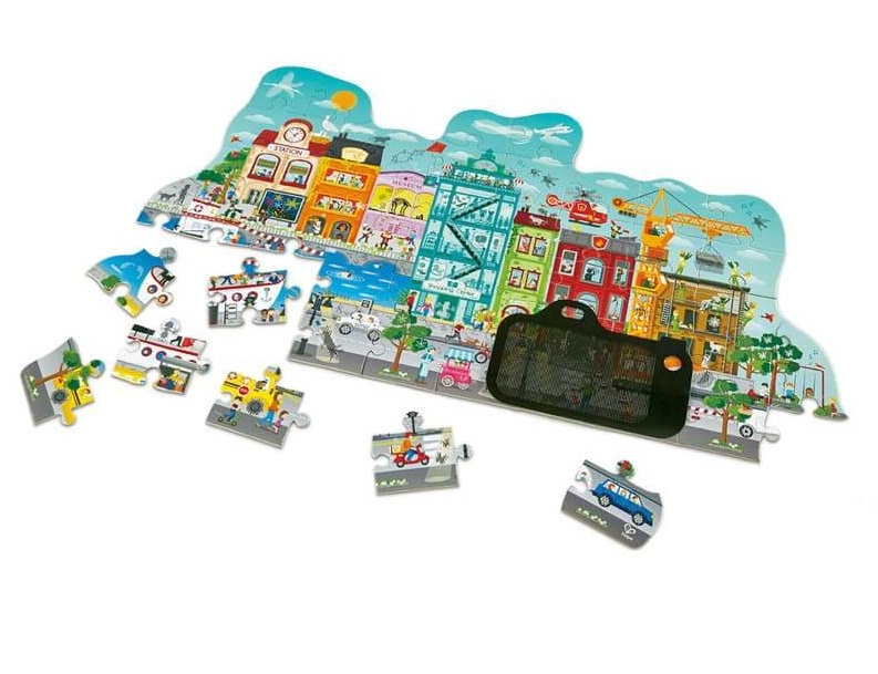 Hape Animated City Puzzle Hape Animated City Puzzle