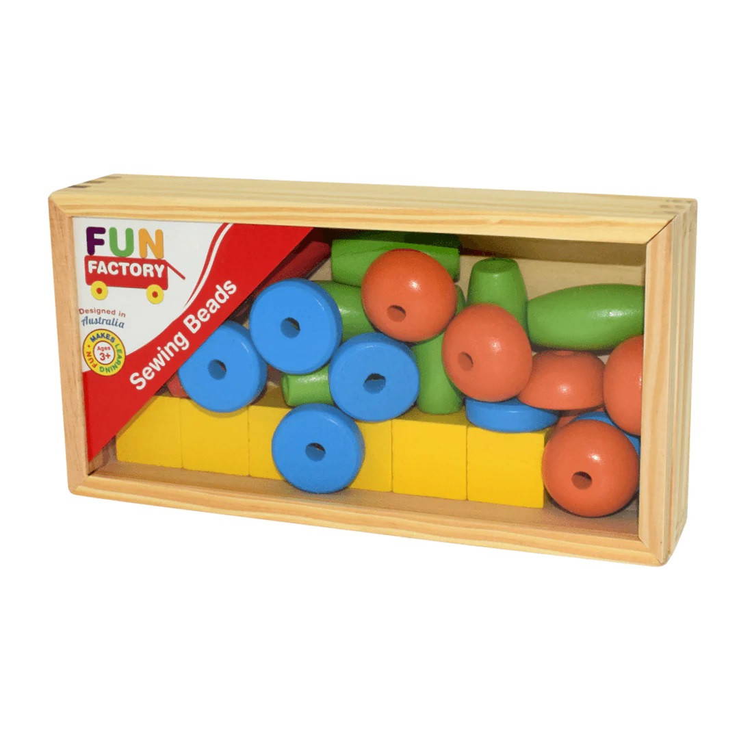 Fun Factory Wooden Lacing Beads