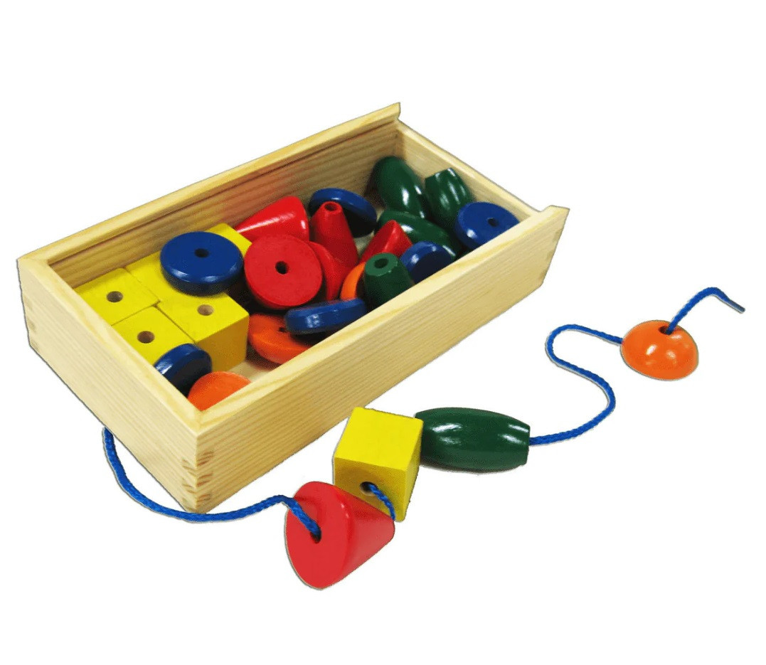 Fun Factory Wooden Lacing Beads has