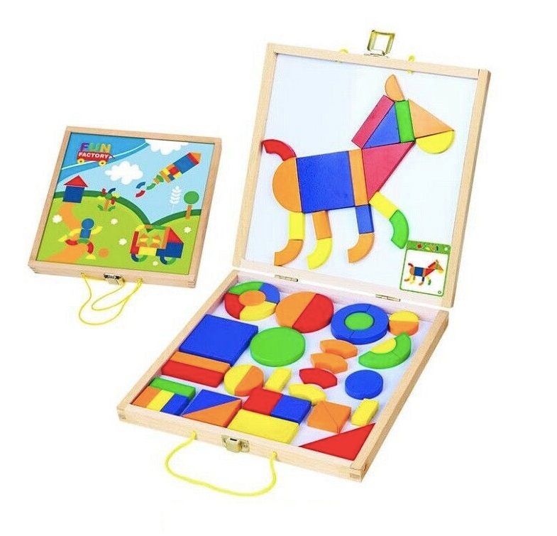 Fun Factory Build A Pic Magnet Shape Game Fun Factory Build A Pic Magnet Shape Game