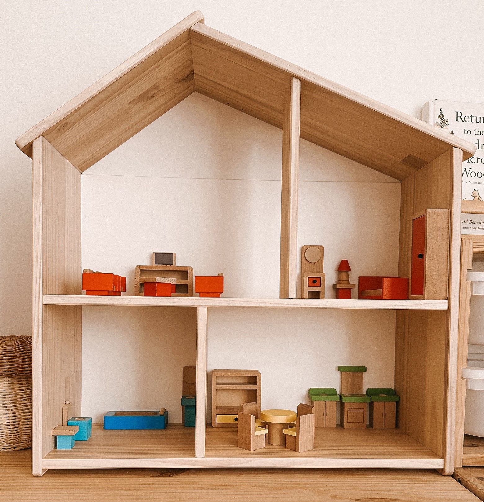 Fun Factory Wooden Doll House Furniture Sale Express Delivery!