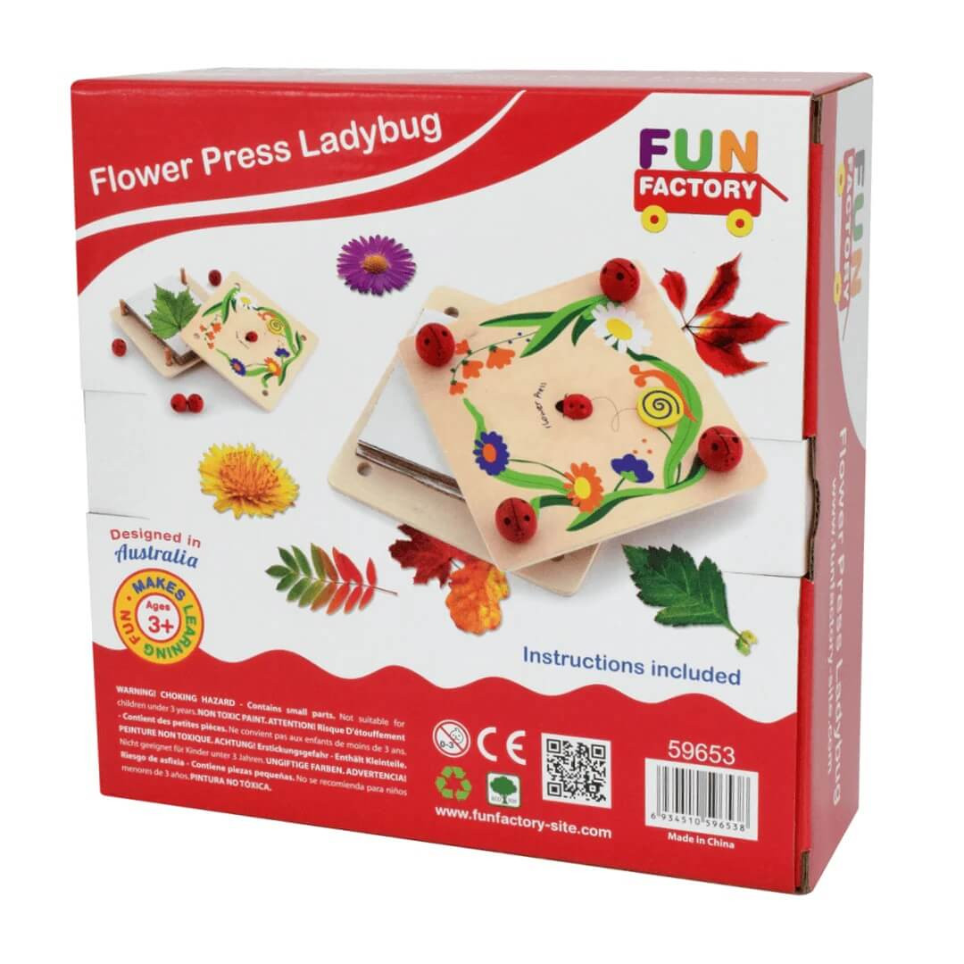 fun factory flower press in box