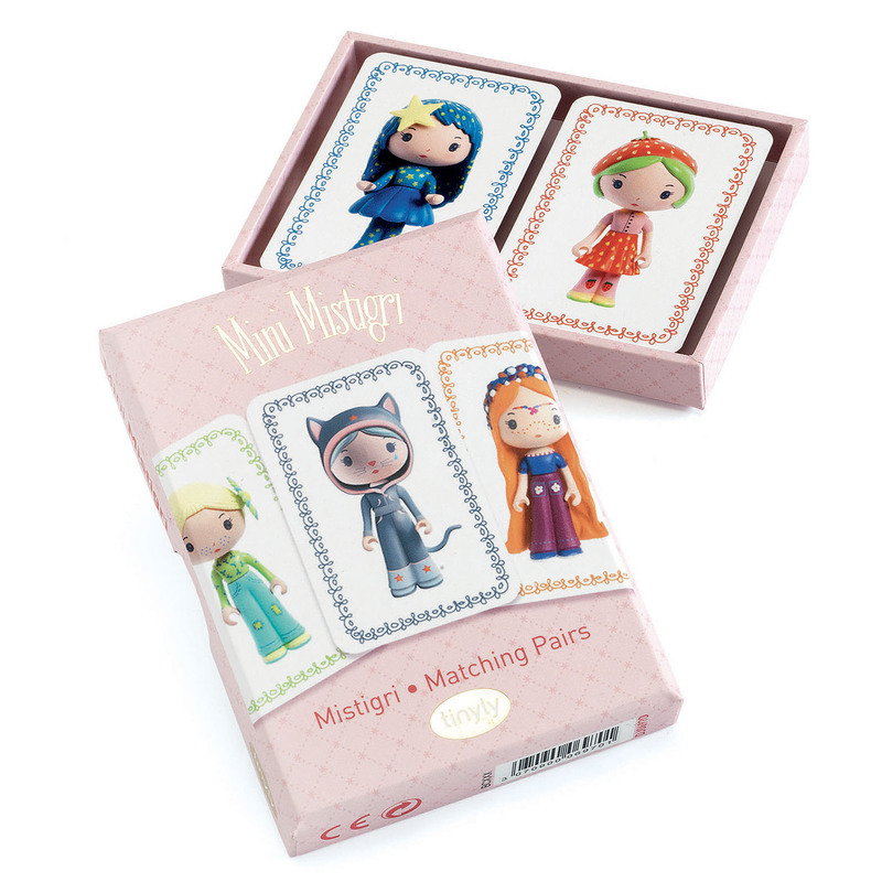 Djeco Mini Mistigri Tinyly Memory Card Game 7