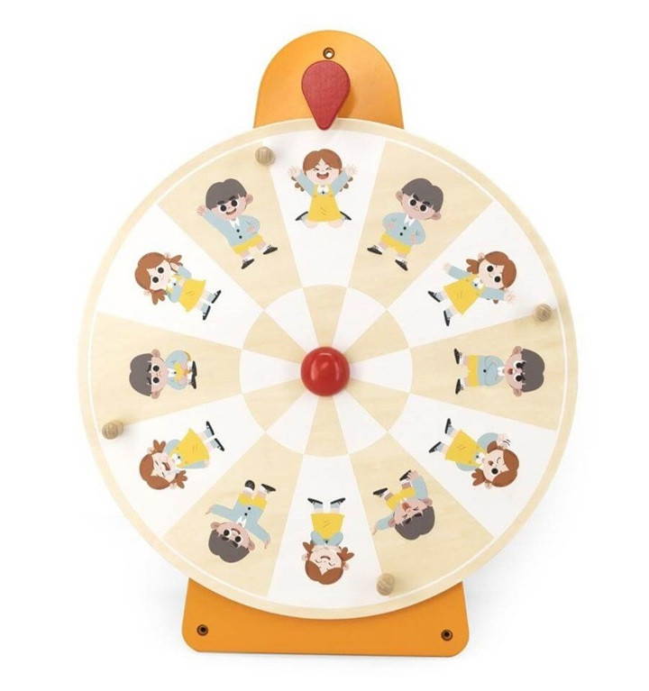 viga wall toy emotional expression turntable