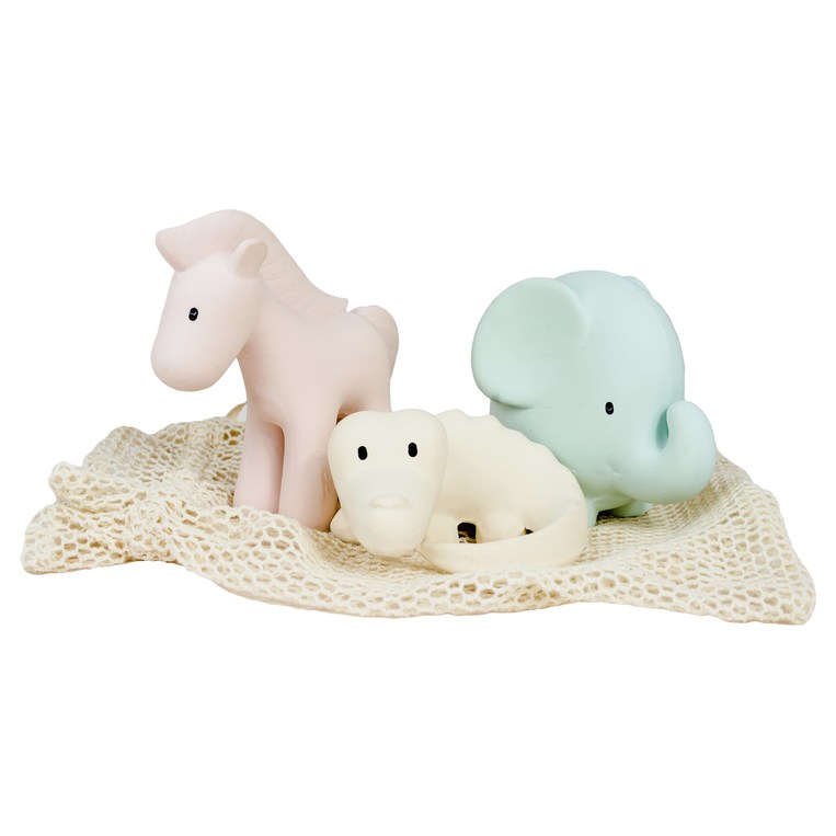 Tikiri Rubber Marshmallow Animal Set - image 2