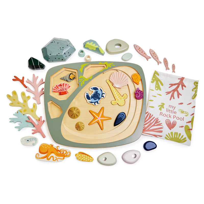 Tenderleaf My Little Rock Pool small parts can be bagged in an adorable pouch Tenderleaf My Little Rock Pool small parts can be bagged in an adorable pouch