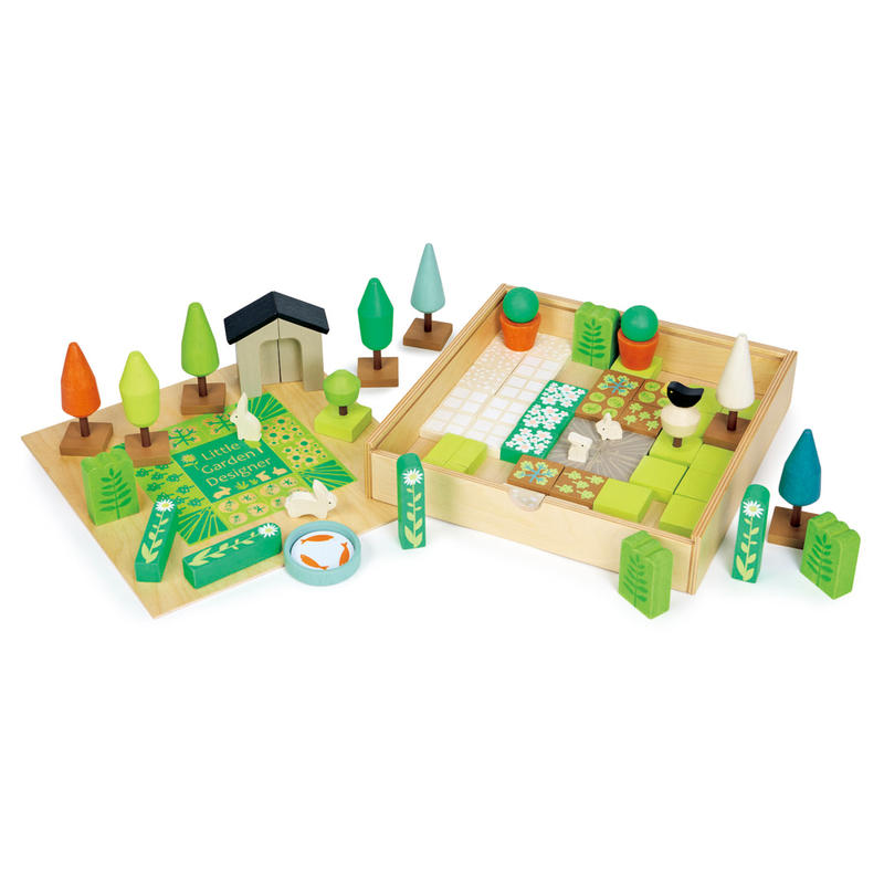 Tenderleaf Little Garden Designer Set lays out beautifully Tenderleaf Little Garden Designer Set lays out beautifully