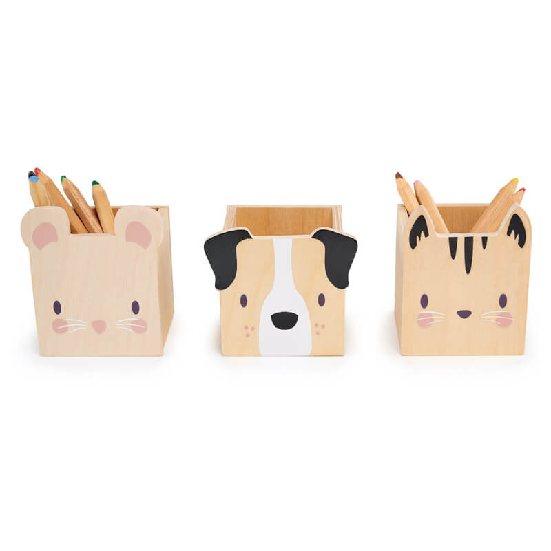 Tenderleaf Pet Pencil Holders are perfect for your child\'s supplies
