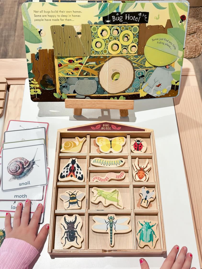 tenderleaf bug hotel play set up