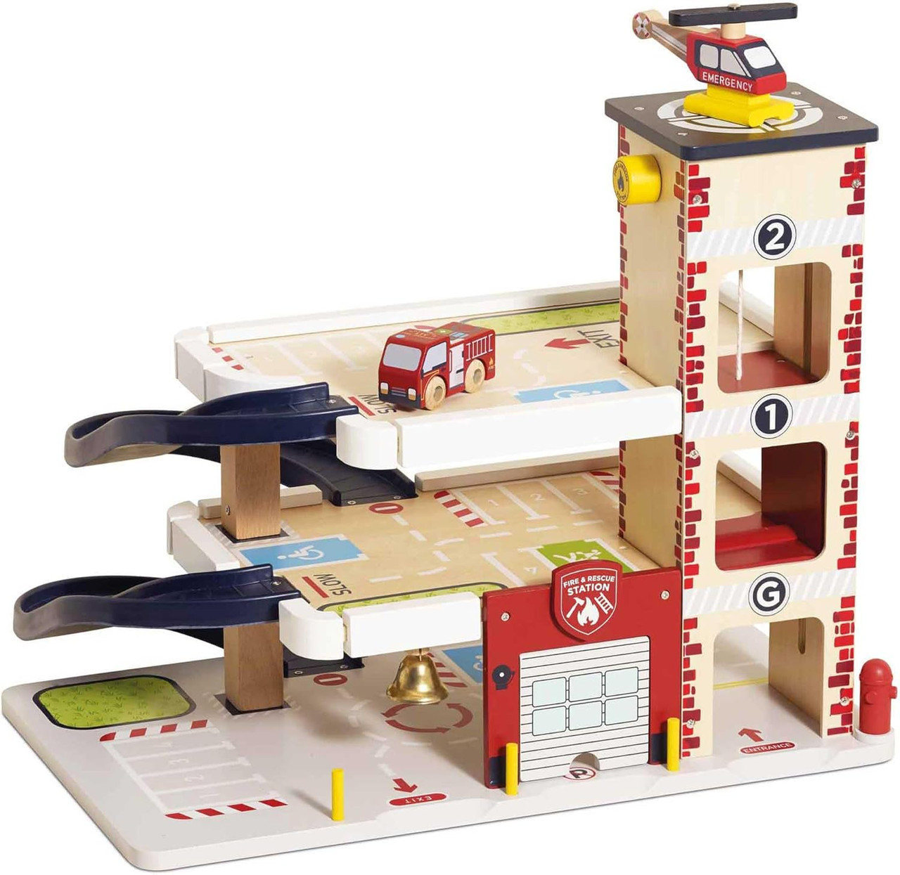 Le Toy Van George's Fire & Rescue Garage