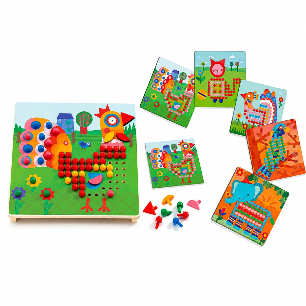 djeco pegboard activity pack