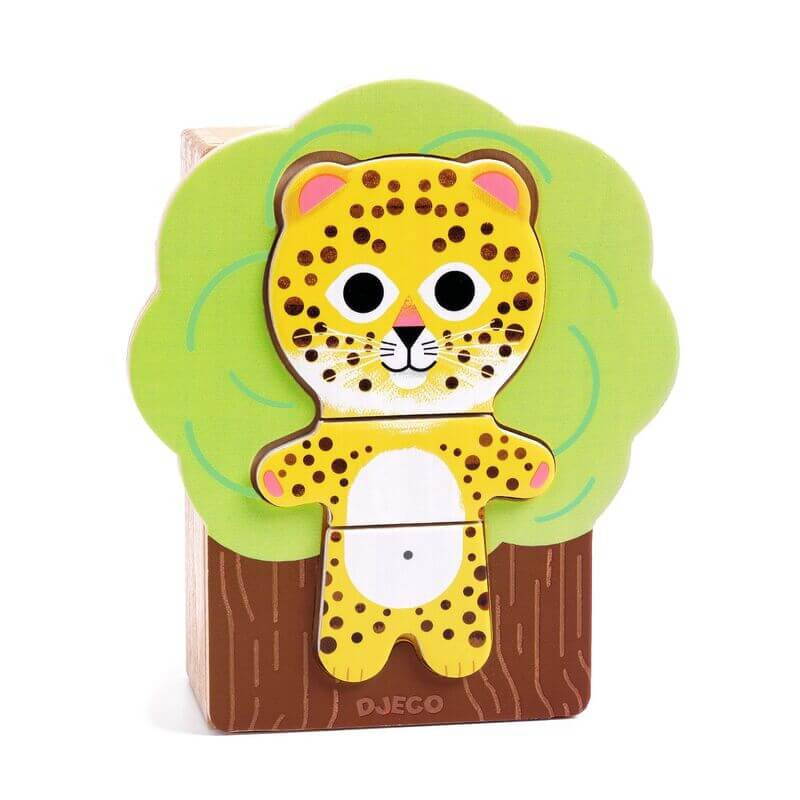 Djeco Arbramix Wooden Puzzle Set  2