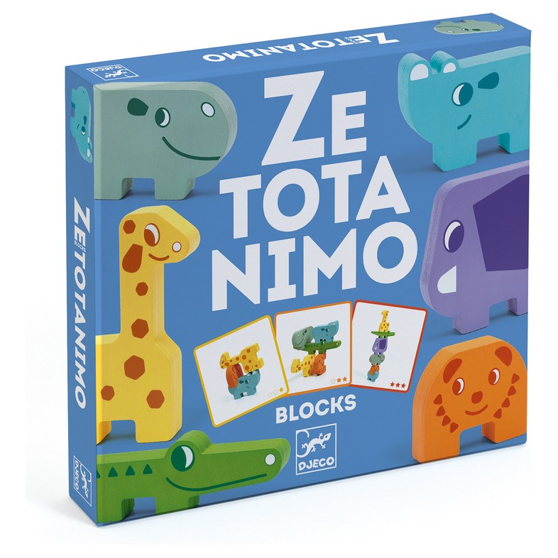 Djeco Ze Totanimo Wood Stacking Animals - image 5