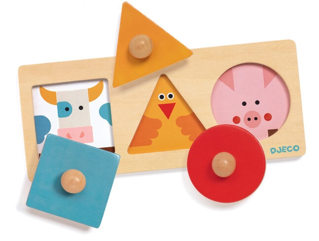 Djeco Formabasic Wooden Puzzle Djeco Formabasic Wooden Puzzle