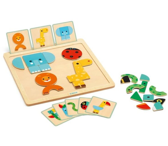 Djeco Geo Basic Wooden Board