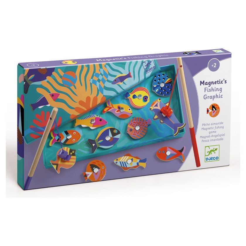 Djeco Magnetic Graphic Fishing - image 7