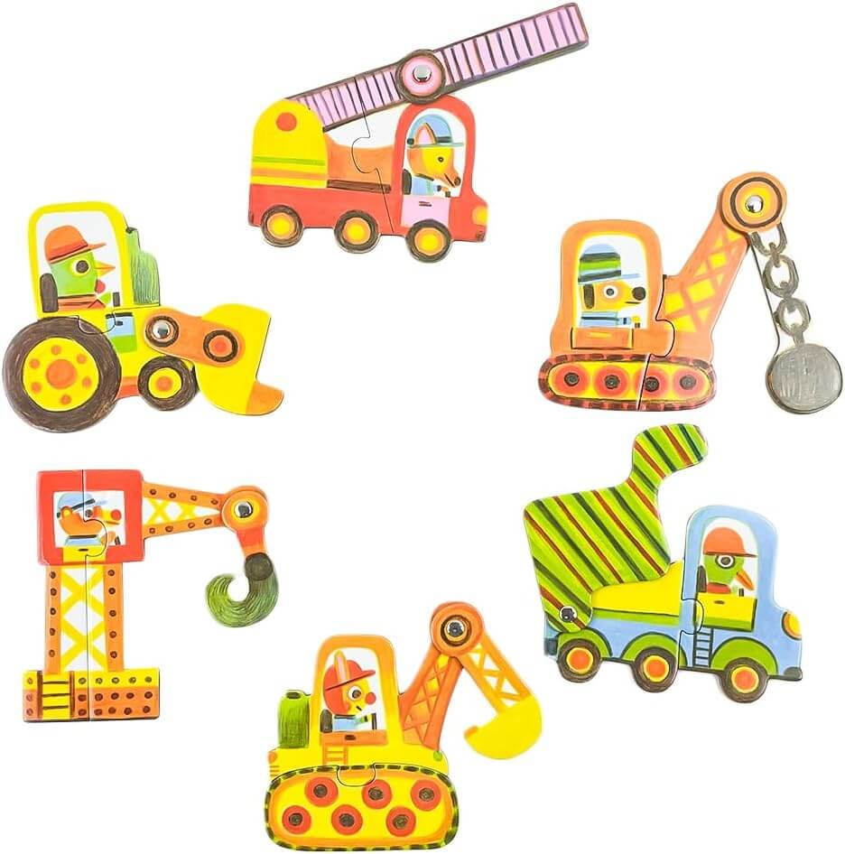  Djeco Duo Vehicles 
