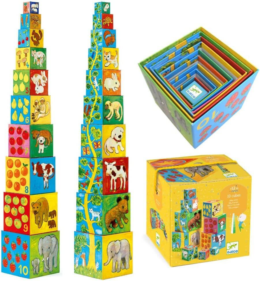 Djeco My Friends nesting Blocks