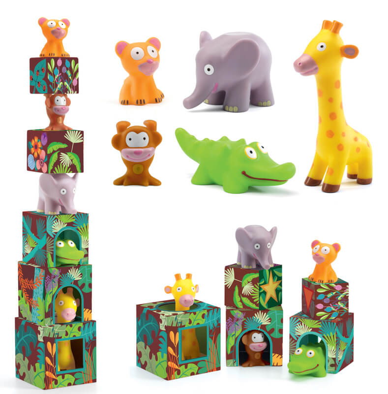 Djeco Maxi Topanijungle Blocks 1 Djeco Maxi Topanijungle Blocks 1