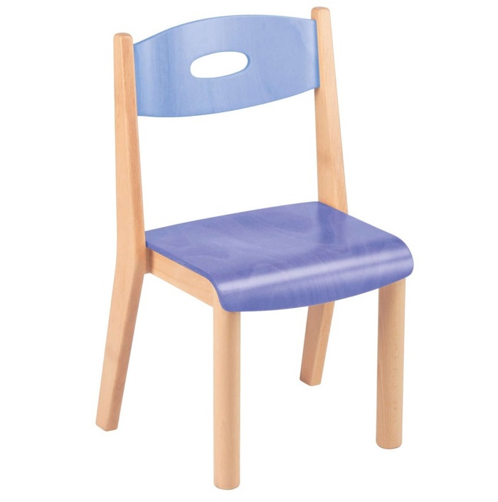 kids blue wooden stacking chair kids blue wooden stacking chair