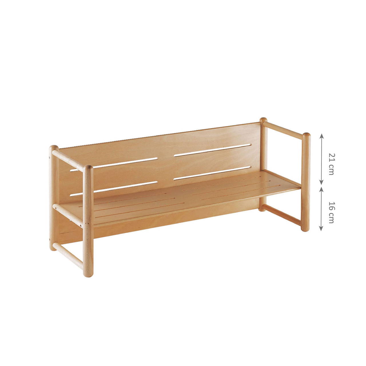 GAM Montessori All Purpose Bench measurements