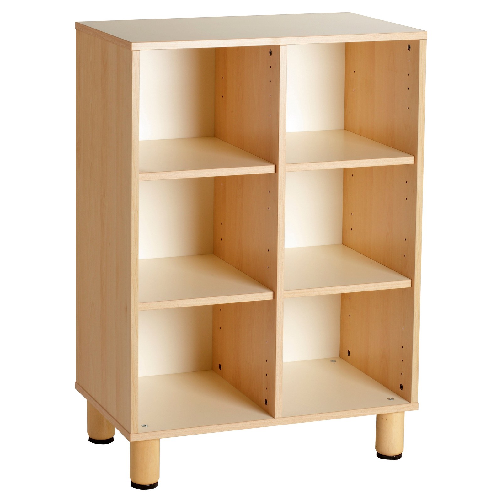 GAM Montessori 6 Cube Standing Shelf