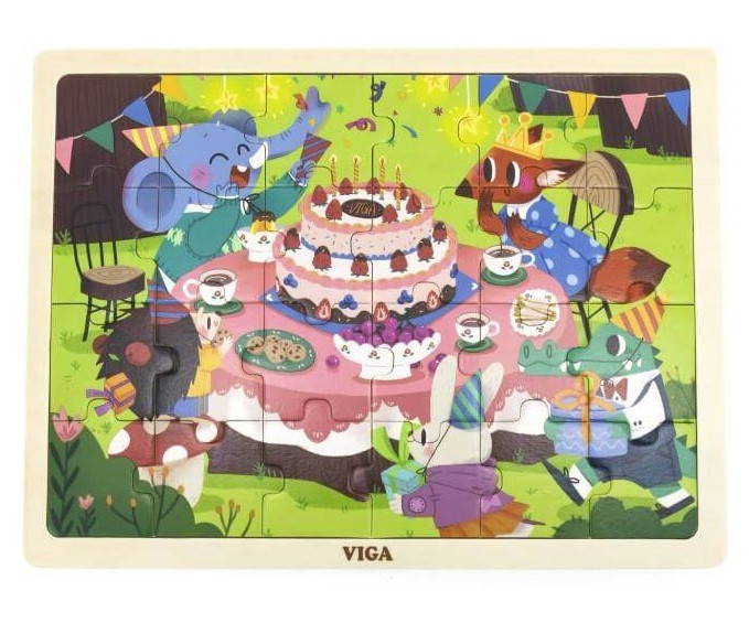 Viga 24pc Jigsaw - Birthday Party